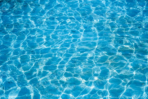 Preview: Blue ripped water in swimming the pool