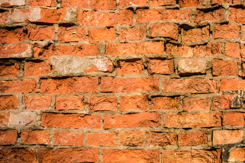 Preview: Old light broken Bricks Wall Pattern decoration texture loft interior or exterior