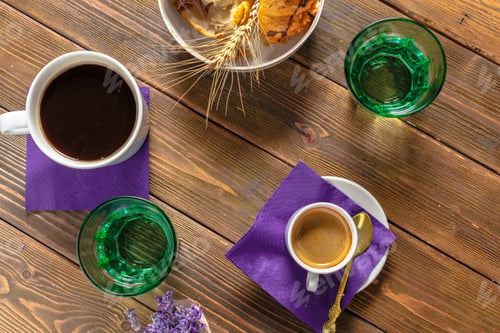 Preview: Croissants and coffee for breakfast