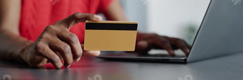 Preview: Header with Golden Credit Card