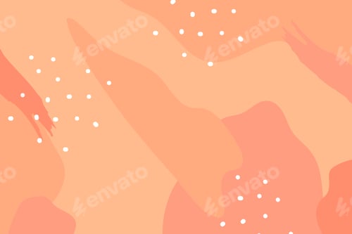 Preview: Beige Memphis style pattern background