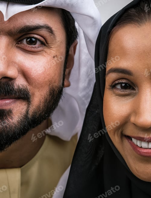 Preview: Middle eastern couple portraits