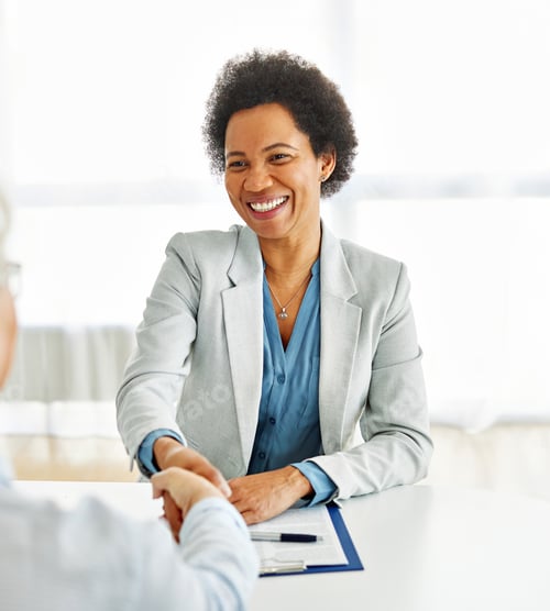 Preview: Group portrait at the office meeting