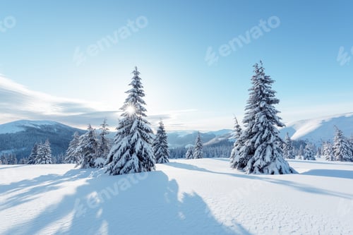 Preview: Fantastic winter landscape