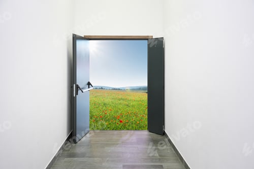Preview: Doorway to the flower meadow .