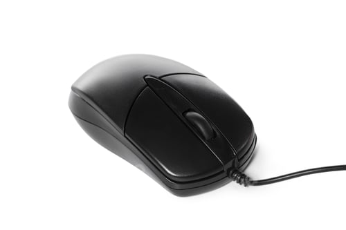 Preview: isolated on white computer mouse