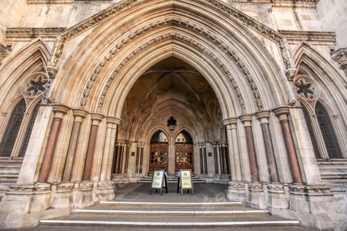 Preview: Entrance to the Royal Court of Justice