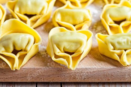 Preview: uncooked tortellini