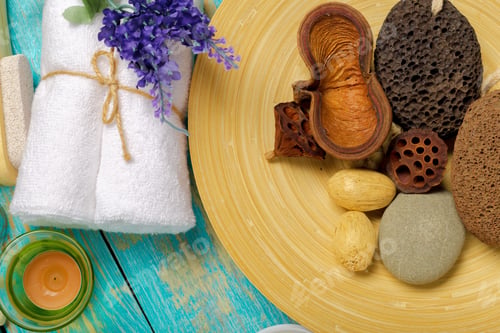 Preview: Spa background with a blank space