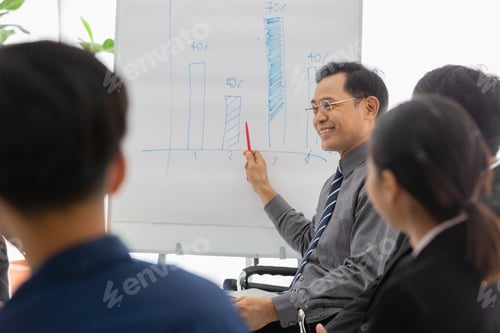 Preview: businessman leader brainstorming meeting teamwork corporate.