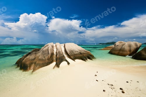 Preview: Beautiful beach at Seychelles