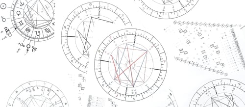 Preview: Astrology. Astrologer calculates natal chart and makes a forecast of fate Tarot cards, Fortune telli