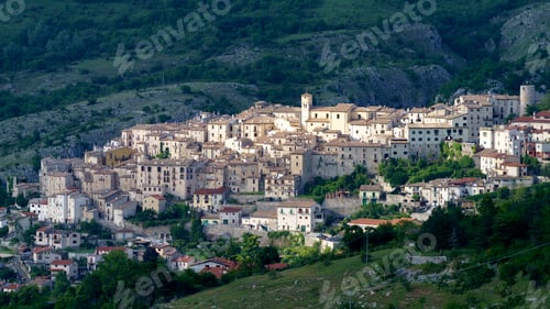 Preview: Barrea, old village in Abruzzi, Italy