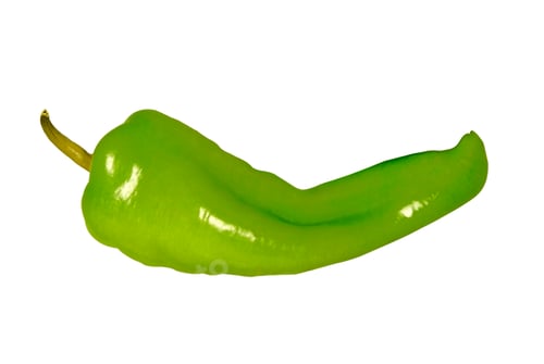 Preview: Pepper isolated on white background
