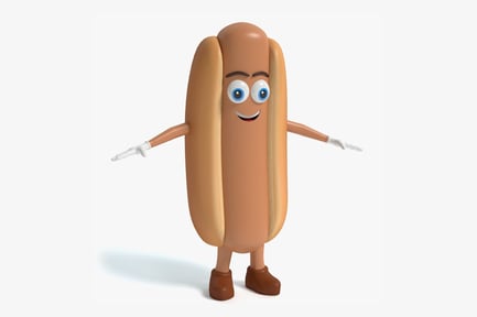 Preview: Animated Hot Dog Pal