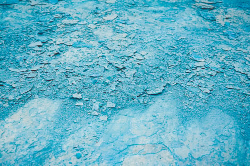 Preview: Abstract texture of cracked blue paint