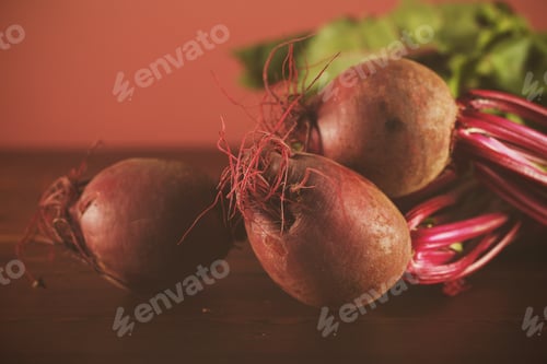 Preview: Beet Young Fresh Lying On The Table