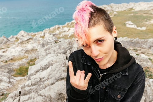 Vista previa: the rock and roll sign