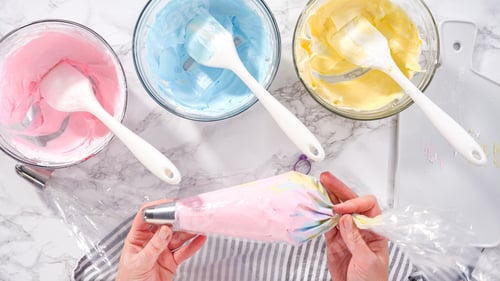 Preview: Unicorn meringue cookies
