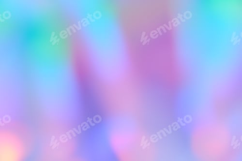 Preview: Soft gradient background with Smooth Blurred holographic iridescent colors