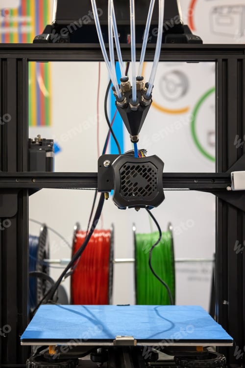 Preview: 3D printer in operation