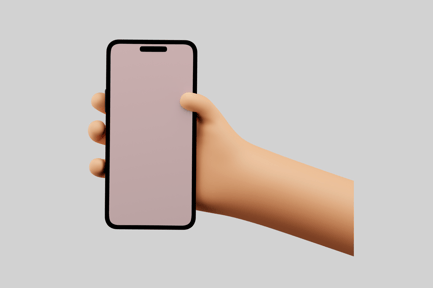 Preview: Smartphone Mockup Hand Pose