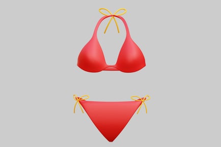 Preview: Red Bikini Swimsuit