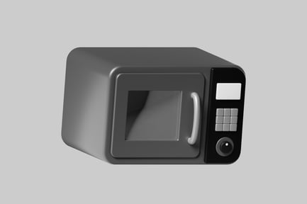 Preview: Sleek Modern Microwave Oven