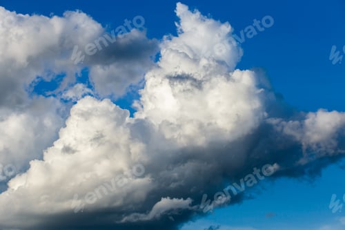 Preview: colorful dramatic sky with cloud at sunset.