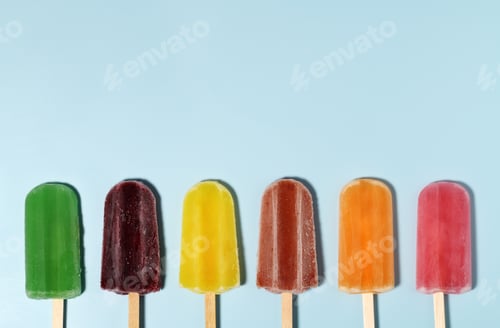 Preview: Colorful popsicles
