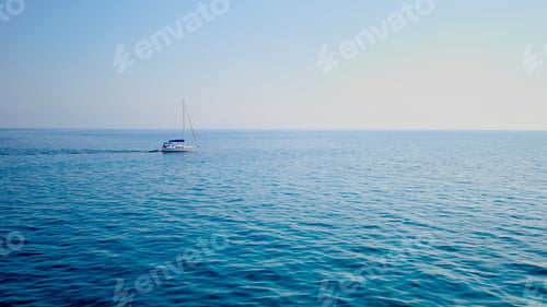 Preview: Sailboat ocean water sailing