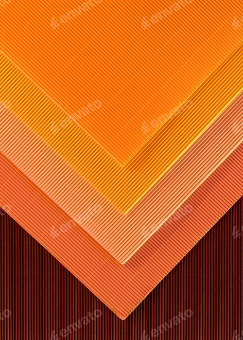 Preview: top view of arrangement of colorful paper sheets backdrop