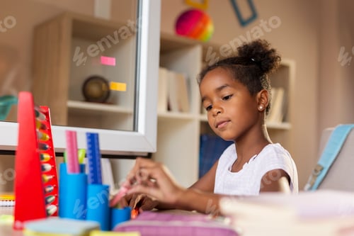 Preview: First grader getting ready for school