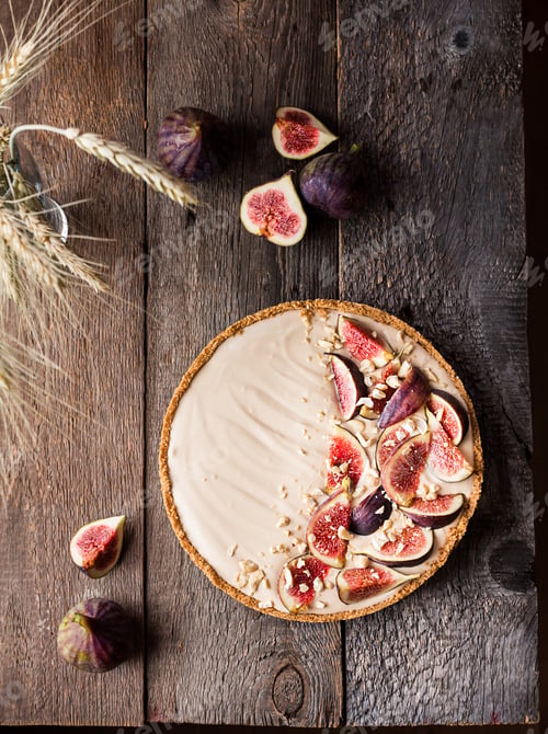 Preview: Delicious Tart with fresh figs