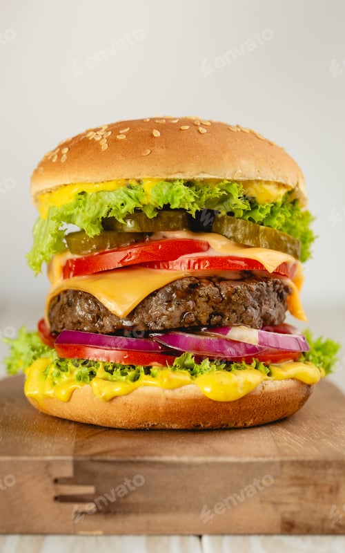 Preview: Fresh tasty burger