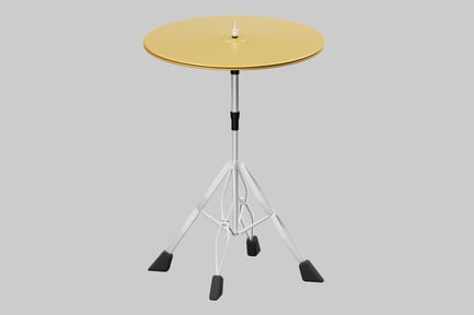 Preview: Crash cymbal with stand