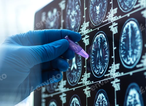 Preview: Dementia and Alzhiemer's Research, Scientist preparing human sample during a clinical trial