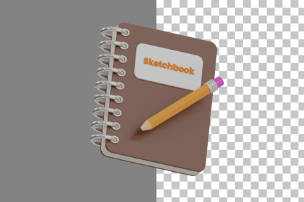 Preview: Sketchbook 3D Icon