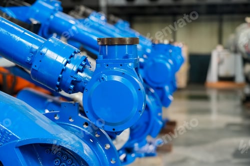Preview: Robotic Arm modern industrial technology. Industrial robots production