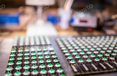 Preview: Panel of LED light indicators is in the production