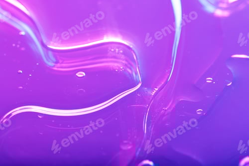 Preview: Vibrant neon purple liquid background