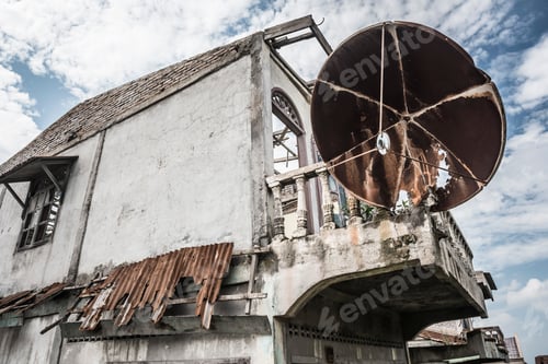 Preview: Ruins of Guru Kinayan Village, destroyed by the eruption of Sinabung Volcano, Berastagi (Brastagi),