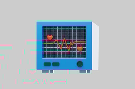 Preview: Heart monitor vital signs display