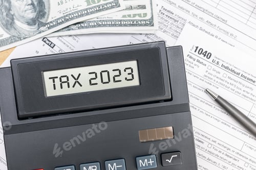 Preview: Tax time 2023 concept