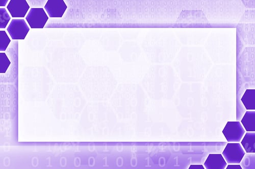Preview: Abstract technological background consisting of a set of hexagons and other geometric shapes in