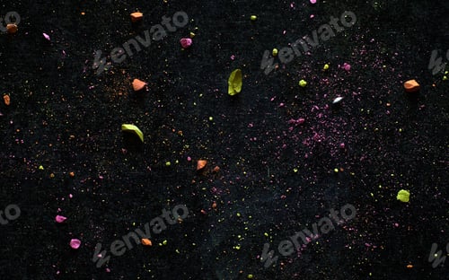 Preview: Colorful dust like the stars in the space