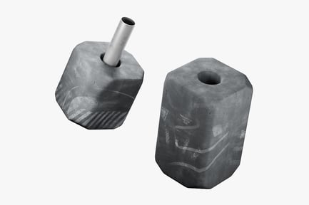 Preview: Concrete Blocks Sign Holder 3D Models