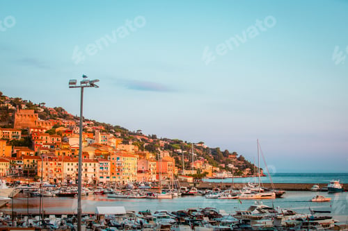 Preview: View of Porto Santo Stefano, renowned tourist resort of Monte Argentario