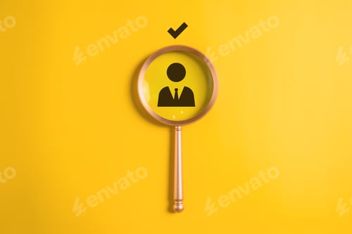 Preview: Human resources choosing suitable employee to join work, Choosing professional leader competency