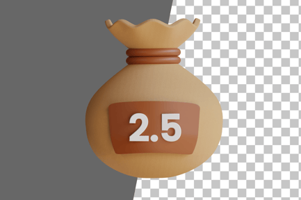 Preview: Zakat 3D Icon